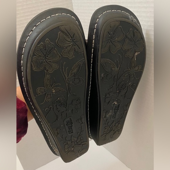 Alegria Pre-Owned Women’s Mil-204 Pewter Slide on Thong US Size 10 - Picture 6 of 6